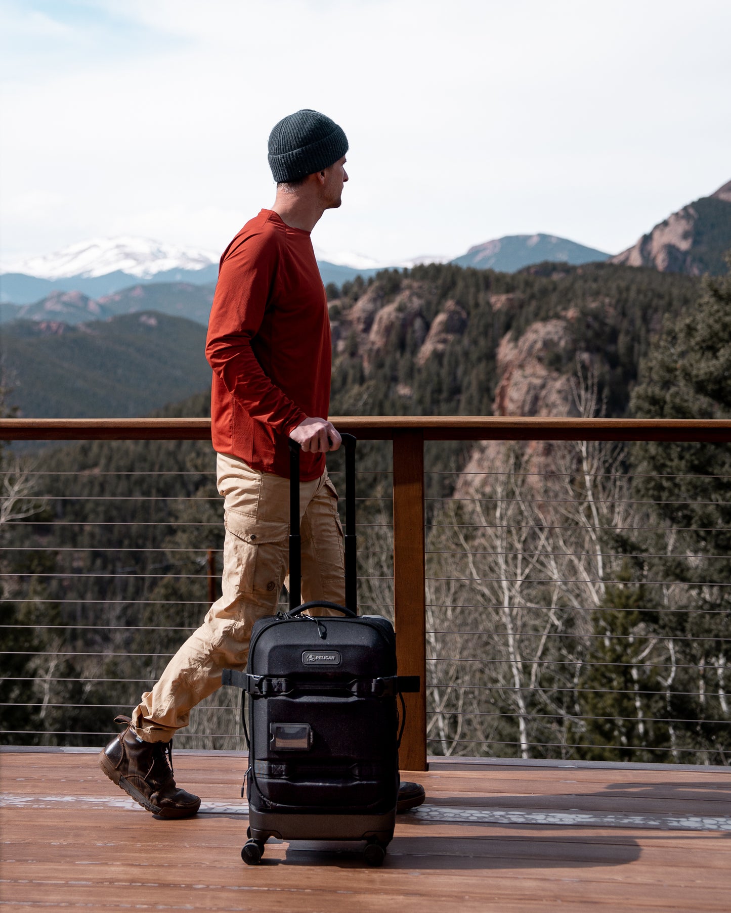 【8月中旬頃入荷予定】4-Wheel Rolling Hybrid Duffel Carry-On