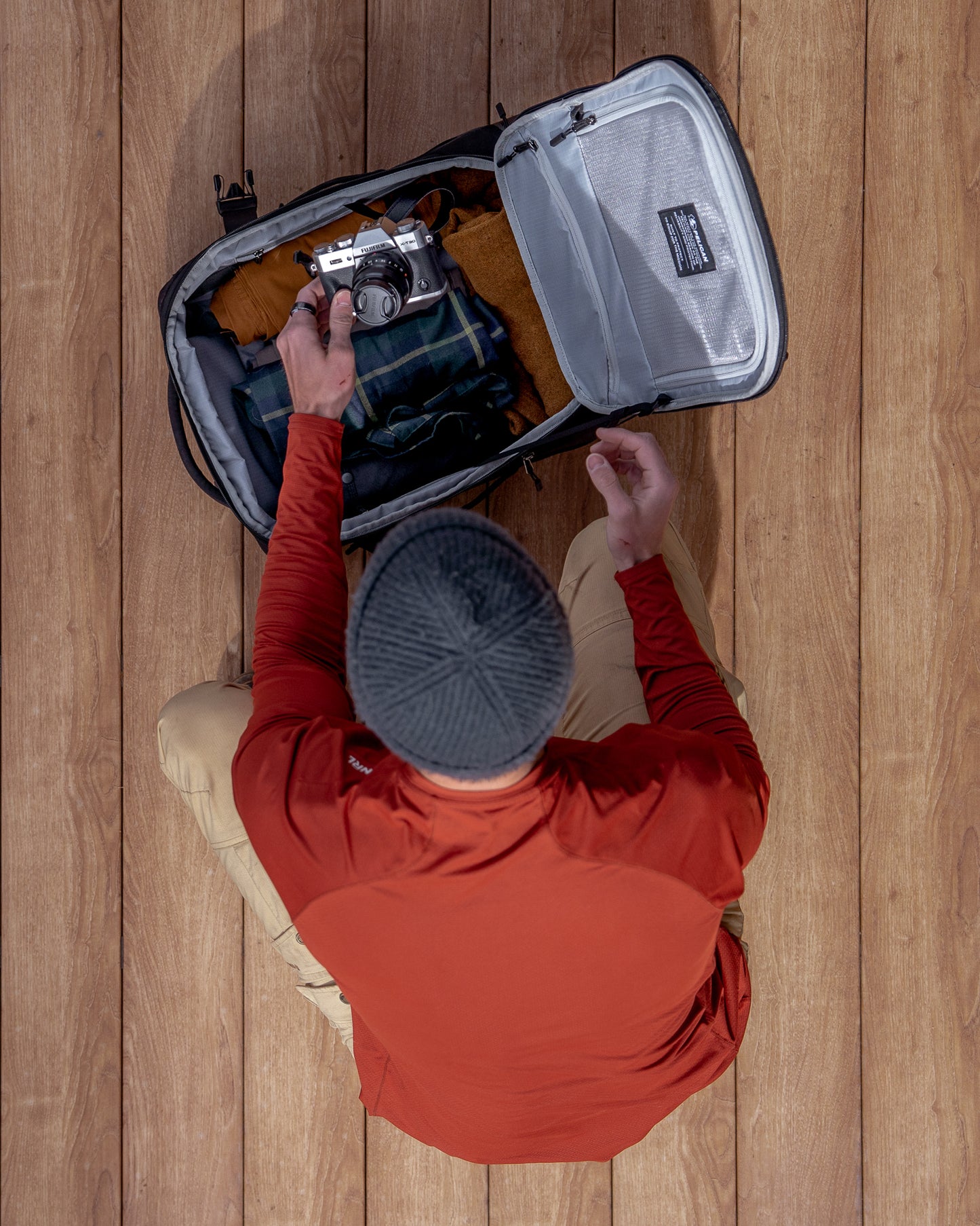 【8月中旬頃入荷予定】4-Wheel Rolling Hybrid Duffel Carry-On