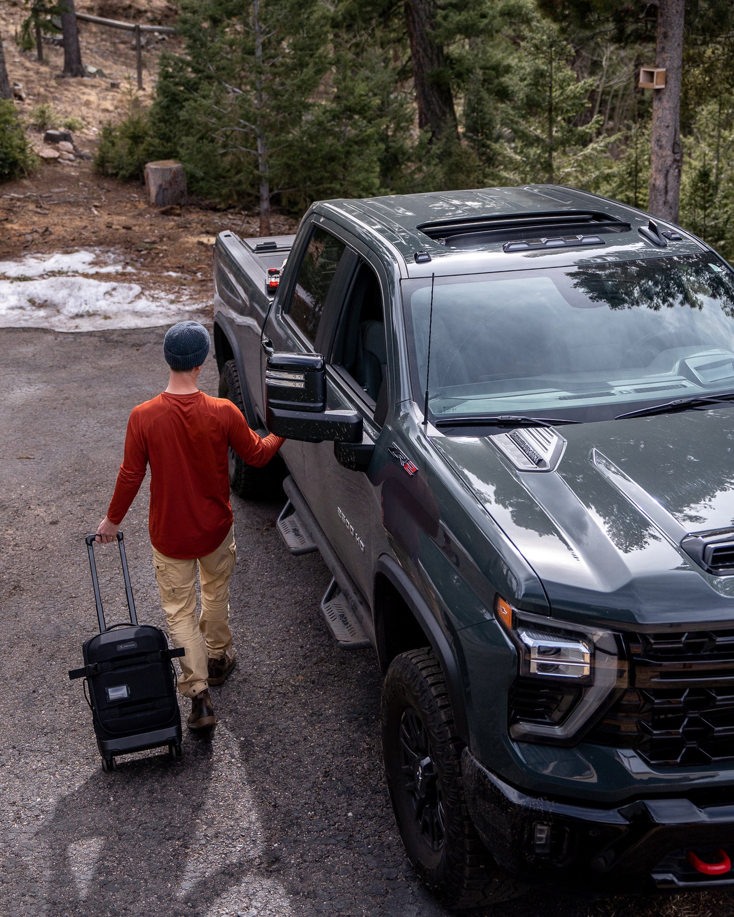 【8月中旬頃入荷予定】4-Wheel Rolling Hybrid Duffel Carry-On